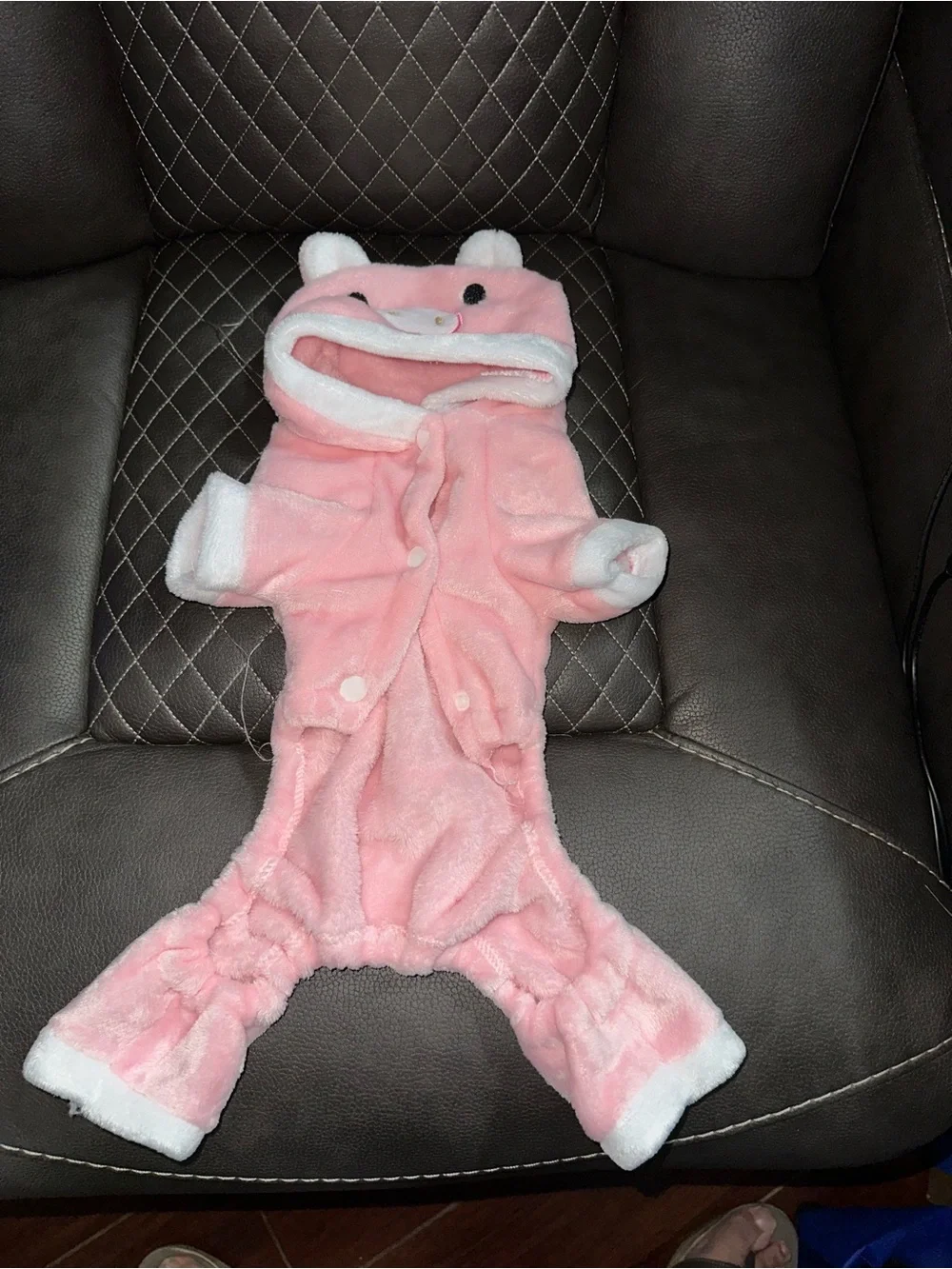 Pig Soft Dog Costume Size Medium